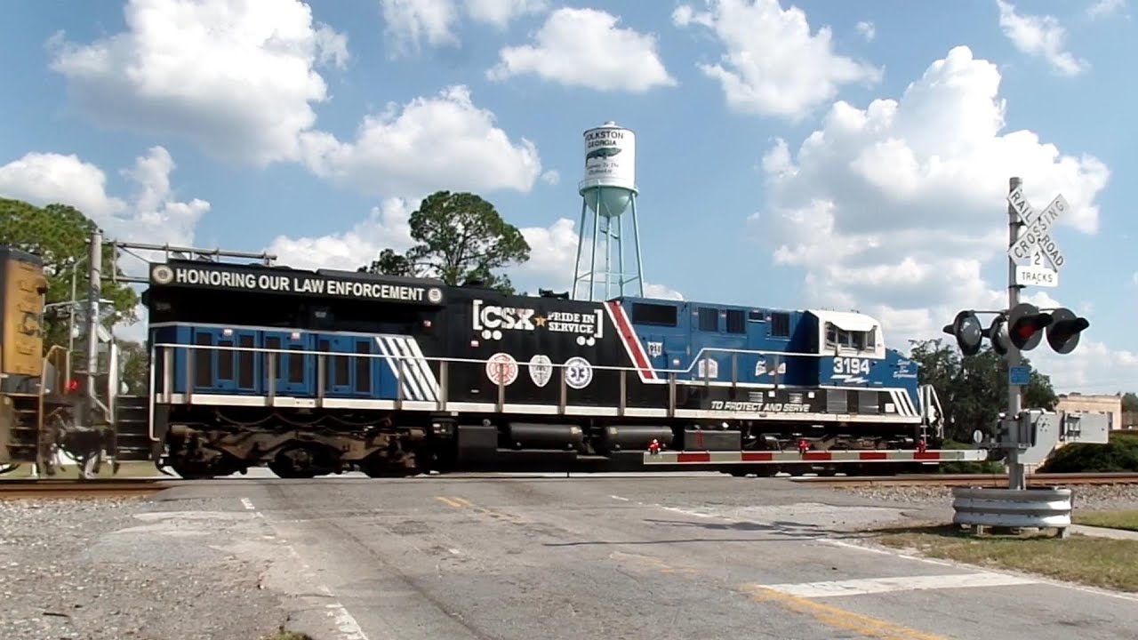 Trains At The Funnel Folkston Georgia