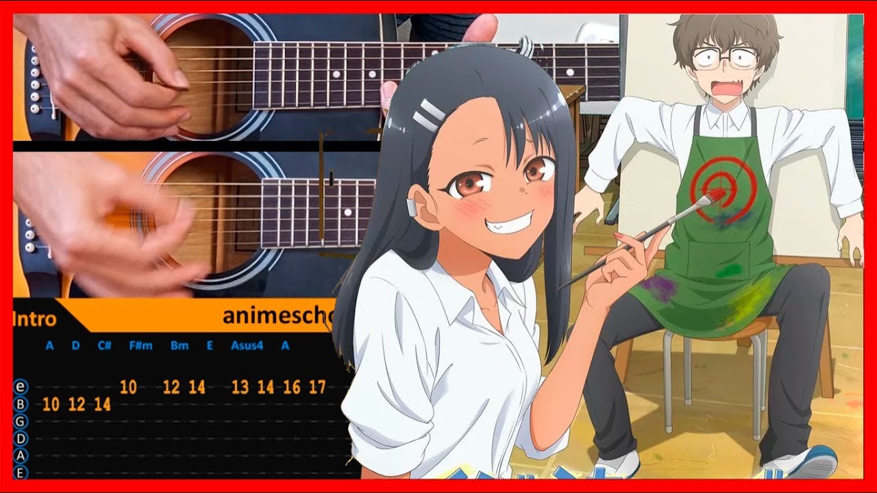Don't Toy with Me, Miss Nagatoro ED - Colorful Canvas | Acoustic Guitar Lesson [Tutorial + TAB]