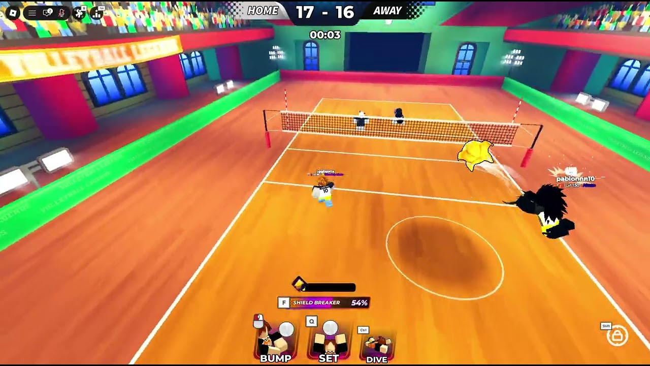 Pegando PRO na conta secundaria no Volleyball Legends