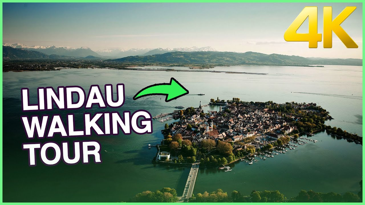 Lindau, Germany - Walking Tour - POV