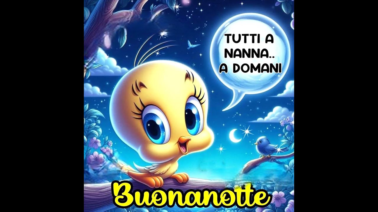 Tutti a nanna buonanotte a domani