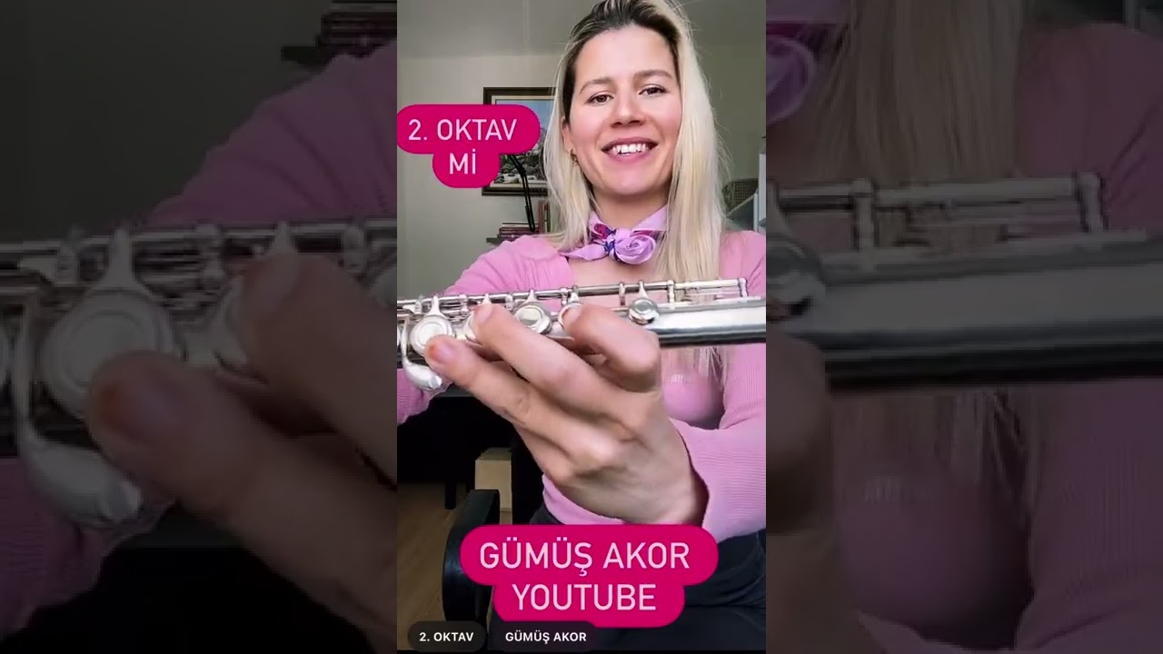 Flütte 2. Oktav Mi Notası 🎶
