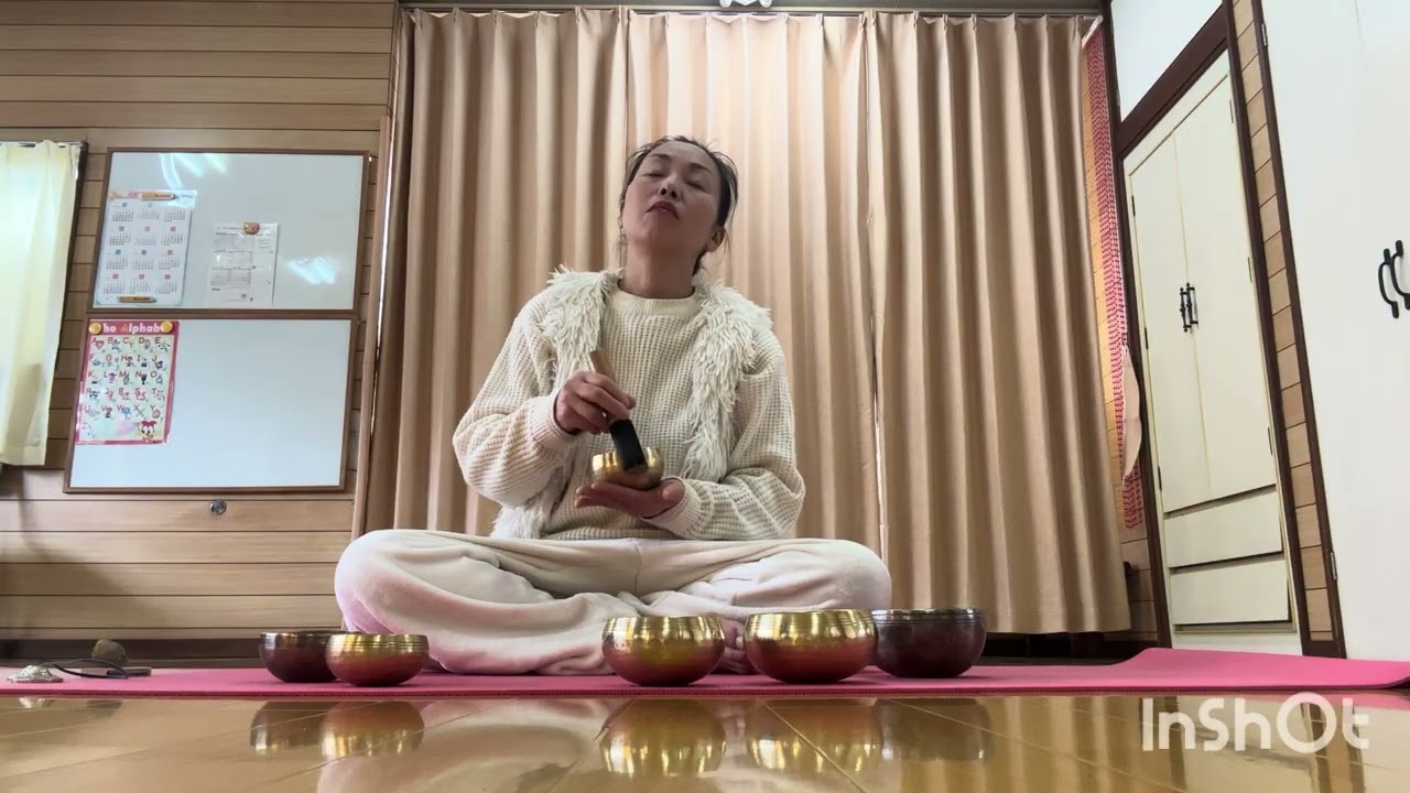 疲れやだるさを解消していきます。元気に快活になれるエネルギーを送ります。身体と心の調子が軽くが軽くなっていくのを感じてください。#シンギングボウル #癒し #ヒーリング #元気になれる #ポジティブ 