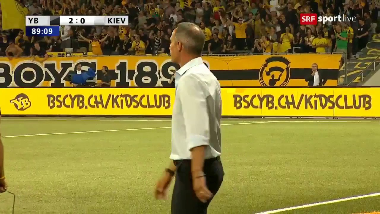 BSC Young Boys - Dynamo Kiev: 1 Tor, 3 Kommentatoren, 3 unterschiedliche Emotionen