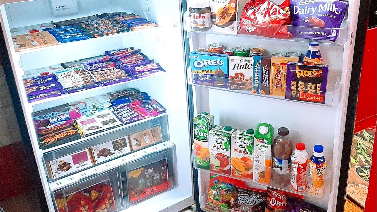 تلاجة الاحلام اجمل هديه مفجأءه من جوزى فى عيد ميلادى