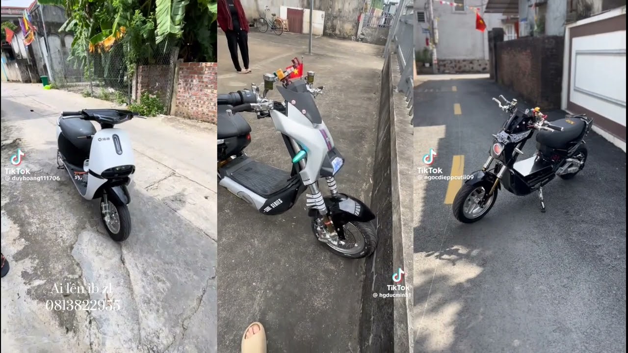 ll Tổng hợp ll những chiếc xe điện độ đẹp nhất tik tok 