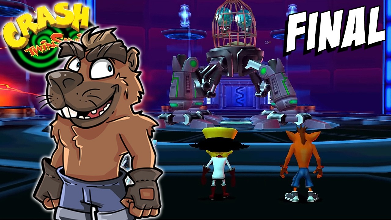CHEFÃO COM BUG DE FPS - Crash Twinsanity - Final