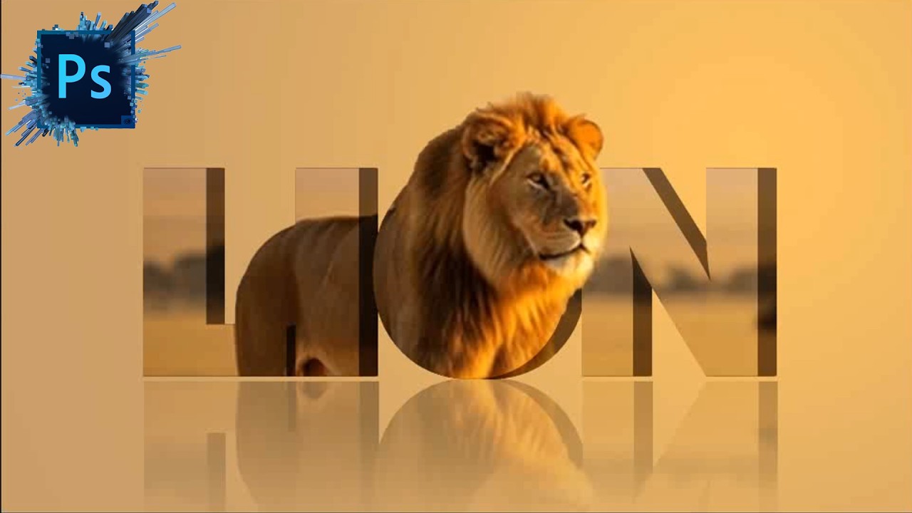 how to create 3D text effect in photoshop