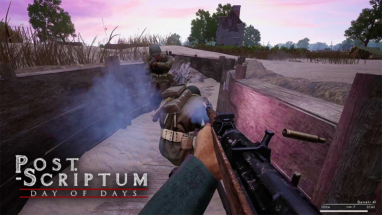 Post Scriptum Utah Beach D Day Longplay | Germans Defend Utah Beach | Post Scriptum 2023