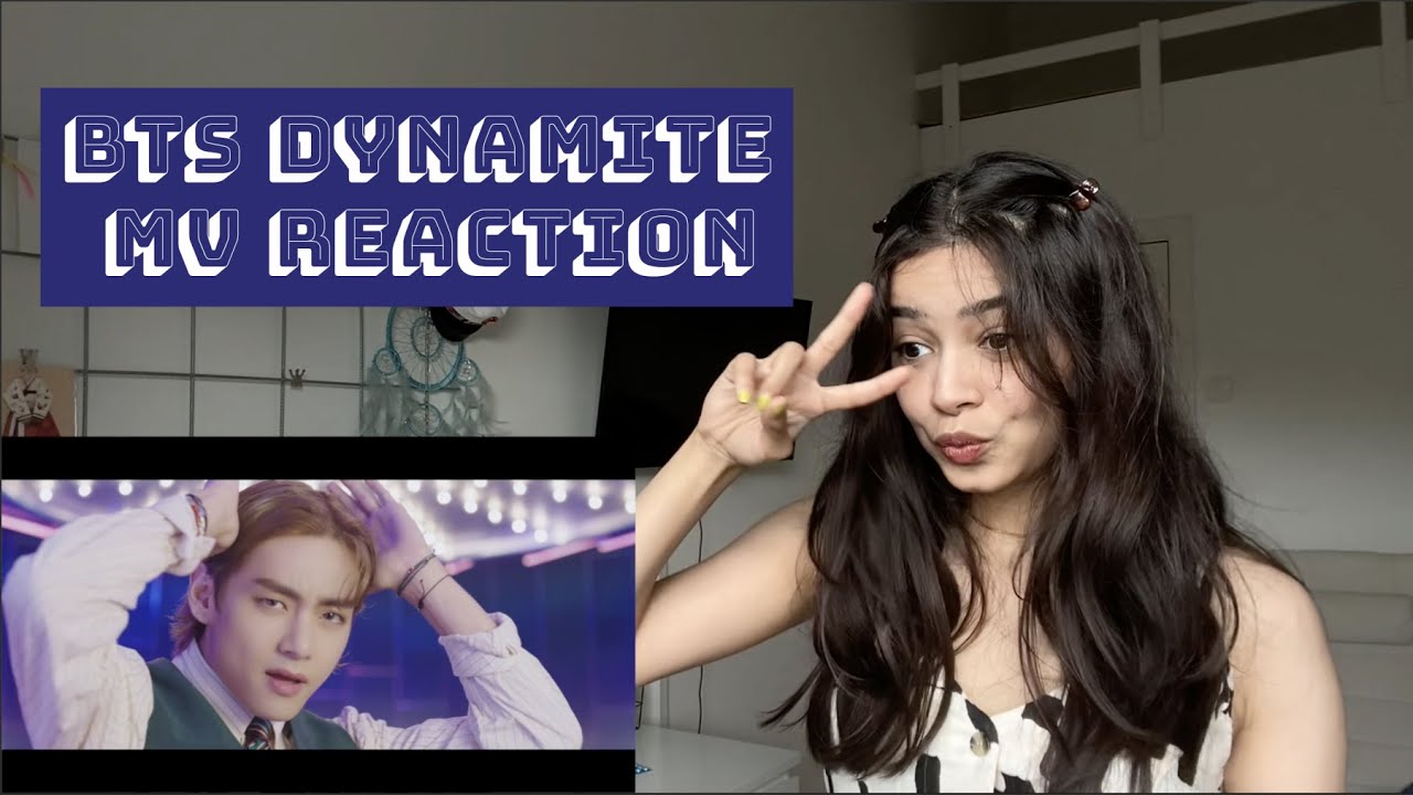 BTS DYNAMITE MV REACTION [LIGHT IT UP LIKE 🧨]
