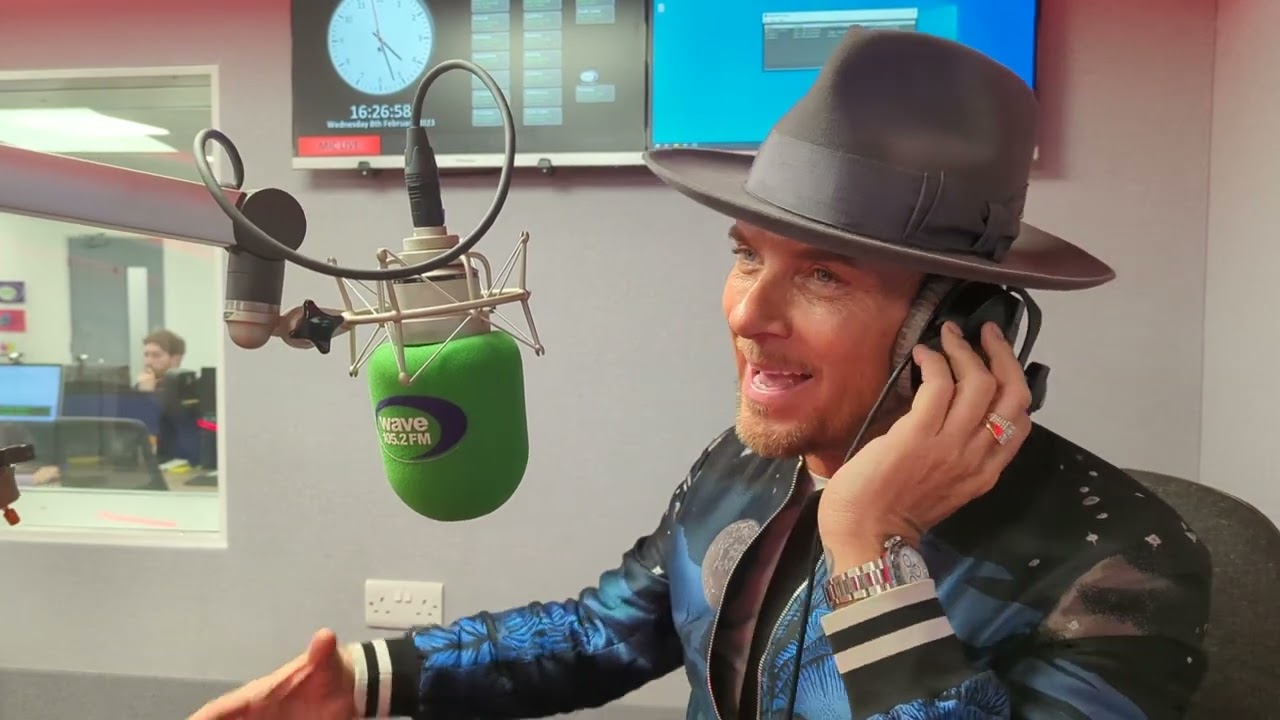 Steve Power chats to Matt Goss at Wave 105