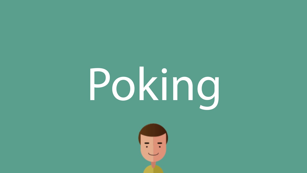 Poking pronunciation