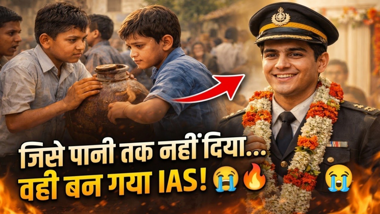 गरीब लड़के को पानी तक पीने नहीं दिया… वही लड़का बन गया IAS Officer | Emotional Story । Hindi Story