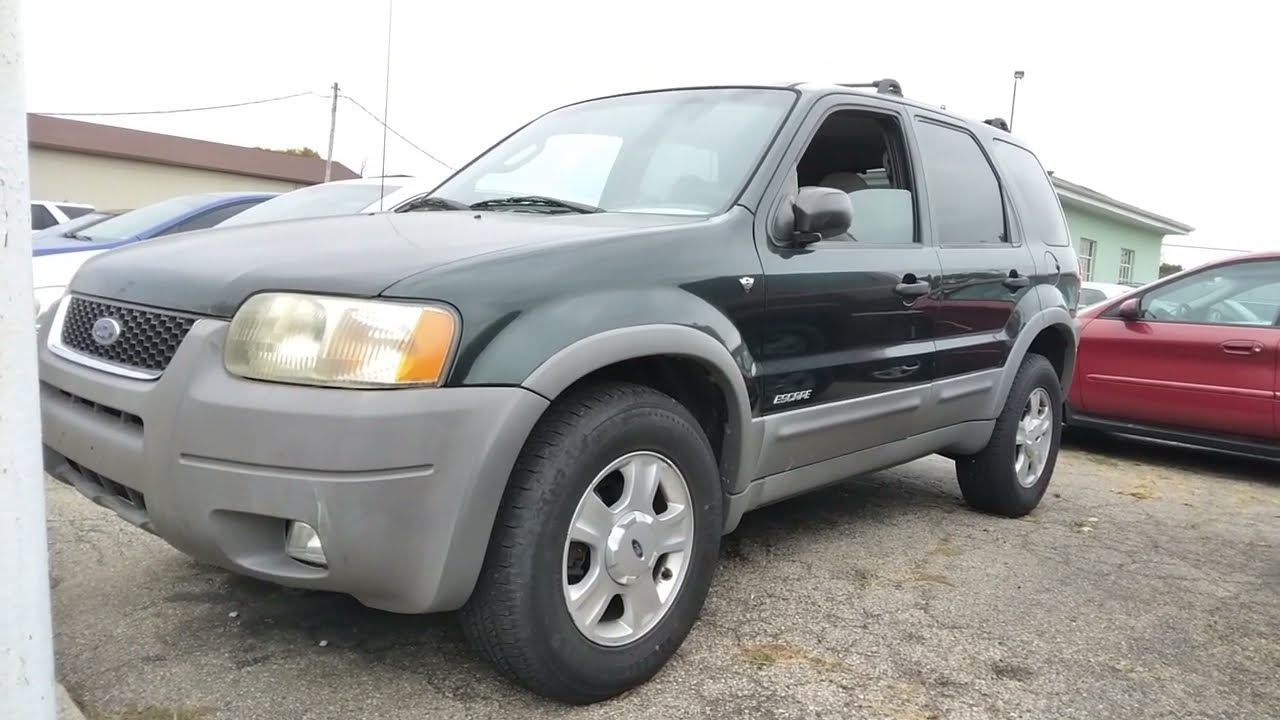 2001 Ford Escape XLT (tour and startup)