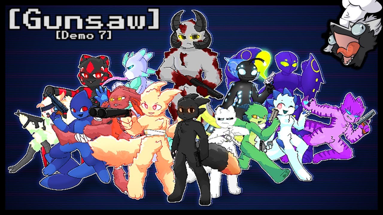 Transfur into Unique Furry Creatures! A 2D Physics-Based Shooter | Gunsaw (Demo 7)