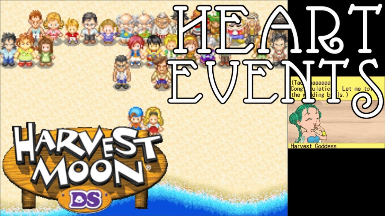 Harvest Moon DS | All Muffy's Heart Events