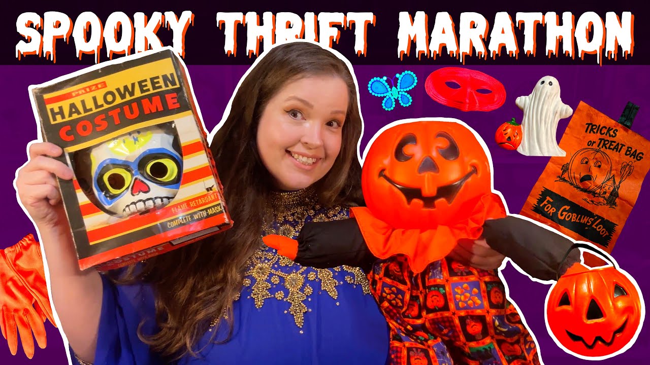 🎃 VINTAGE HALLOWEEN 🎃 10 Thrift Stores: Trick or Treat?