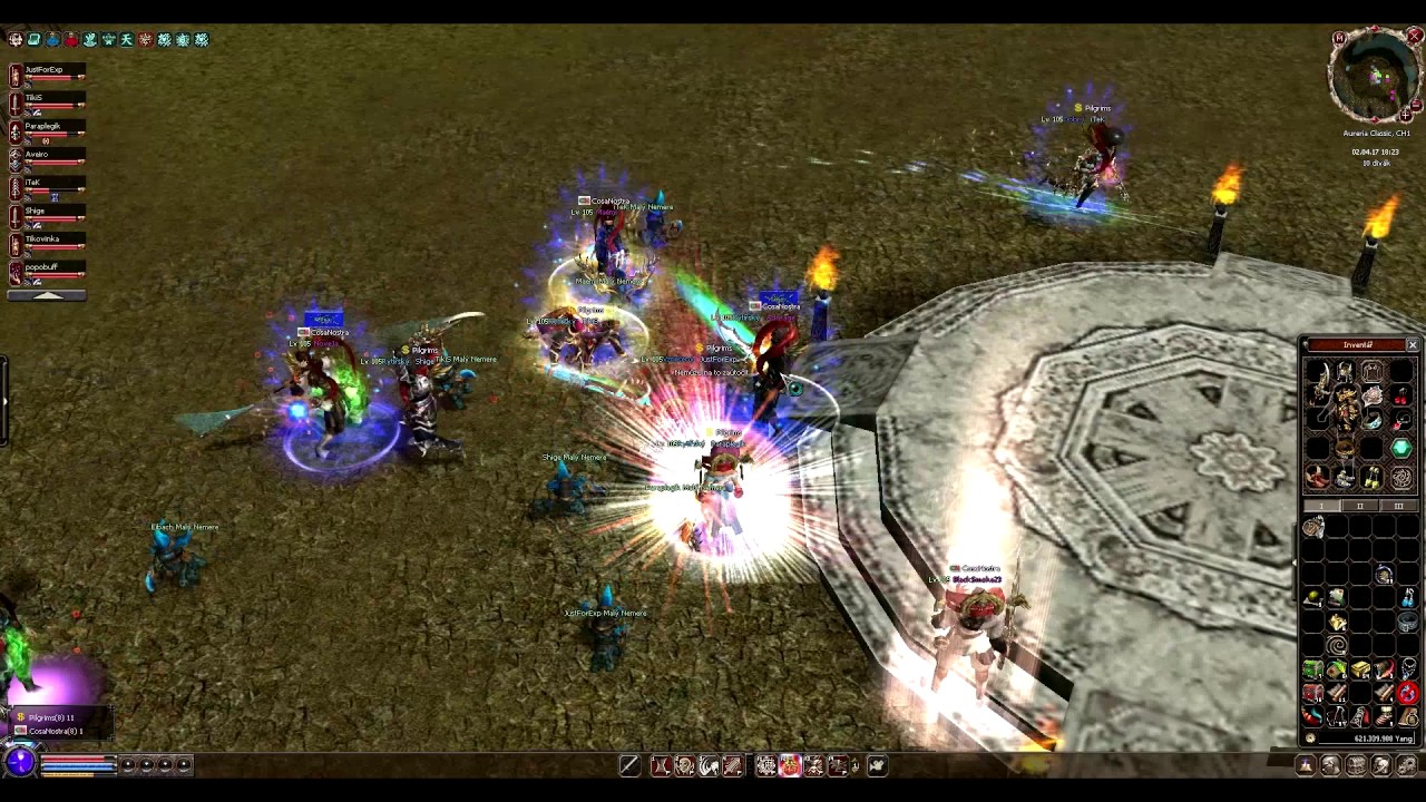Metin2 [Aureria] WAR - Pilgrims vs. CosaNostra