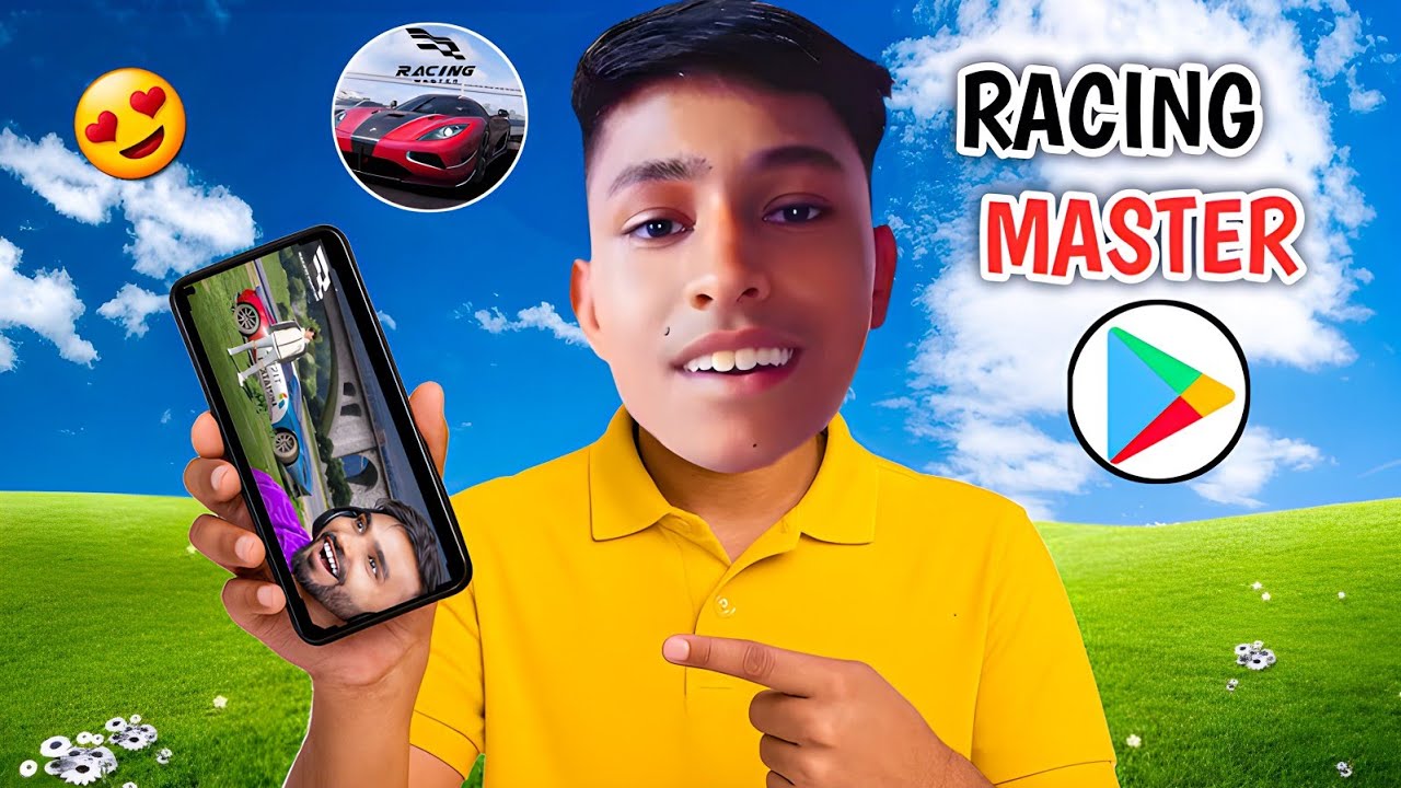 How to download racing master in mobile ||  Racing master game😱 || Techno gamer racing master game 