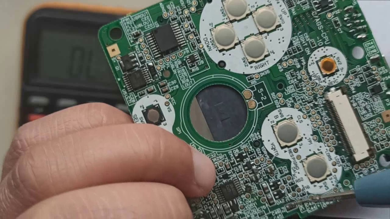 GameBoy sp no carga./ GameBoy sp does not load. SOLUTION.