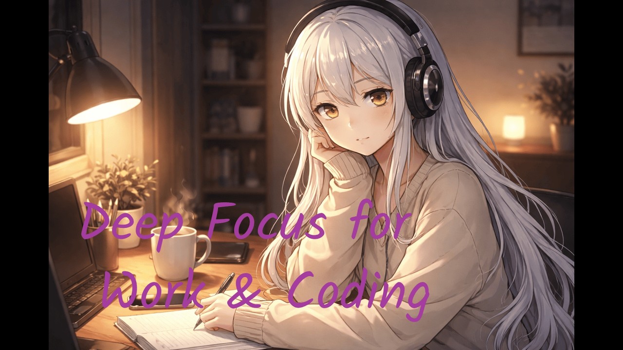 Deep Focus Lo-Fi for Work & Coding | 잔잔한 작업용 로파이 집중 음악