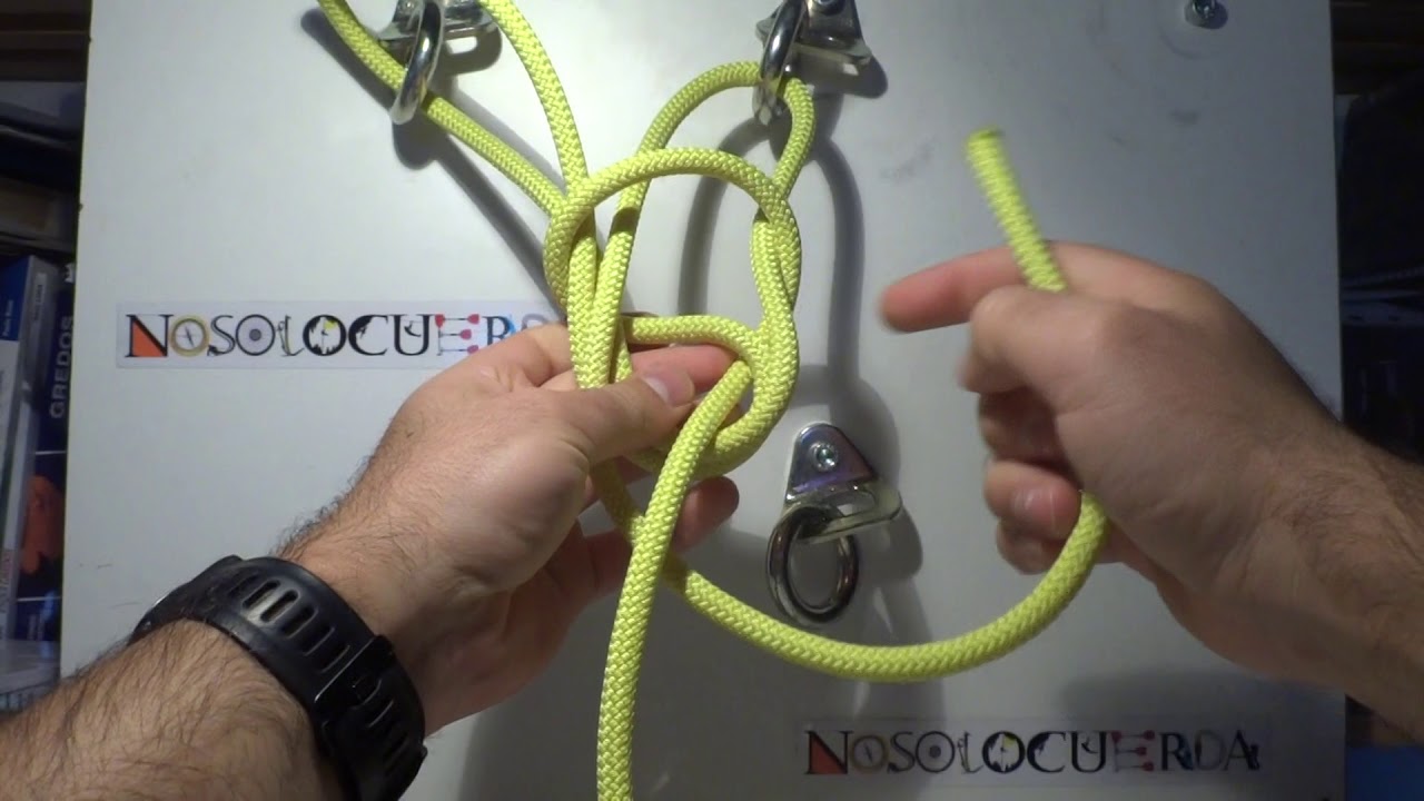 A5 2   NUDOS DE ANCLAJE   OCHO DE DOS OREJAS POR CHICOTE