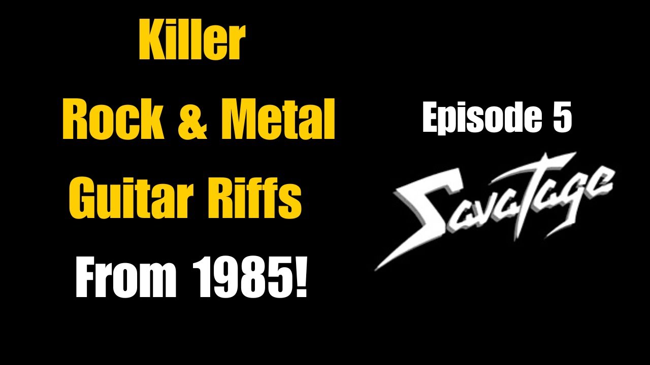 Killer Hard Rock and Metal Riffs From 1985 Ep 5 Savatage