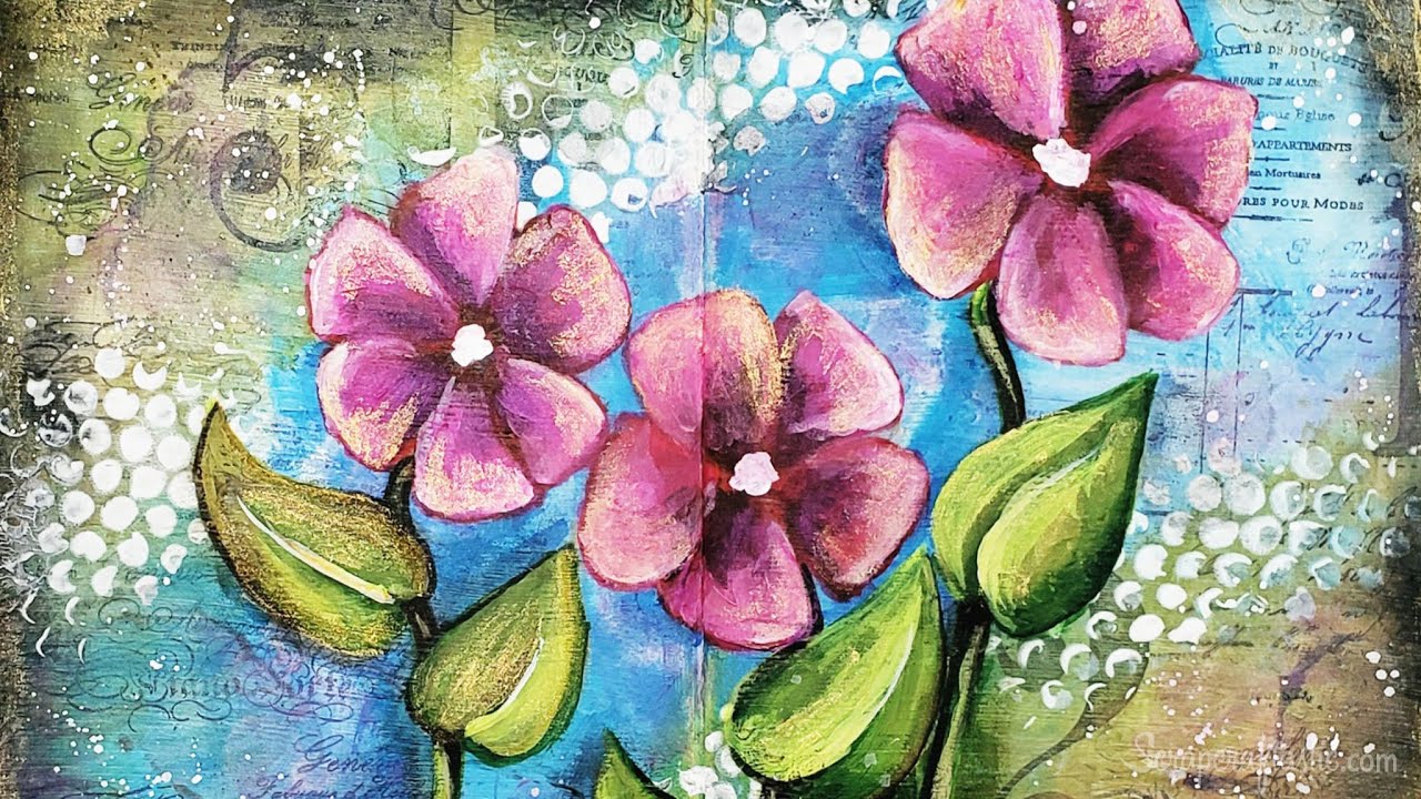 DIY Shimmer Spray ART JOURNALING Featuring ARTEZA MICA POWDERS