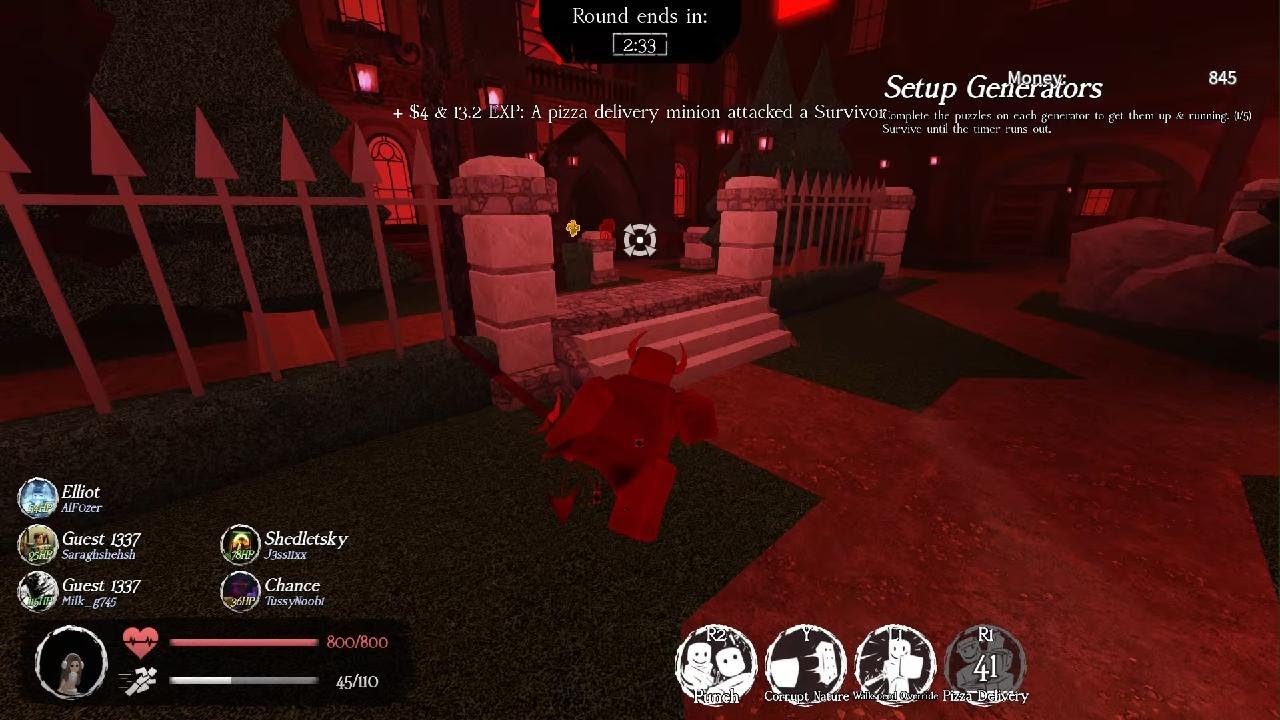 Playing forsaken