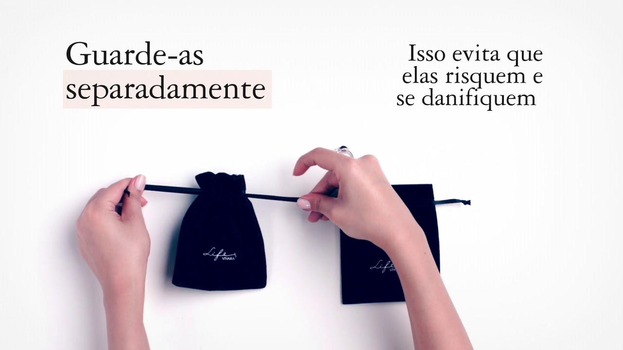 Life by Vivara | Como cuidar de suas joias Life