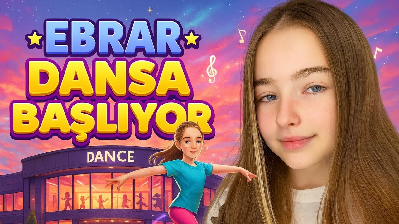 EBRAR DANSA BAŞLIYOR! 💃✨ | My First Dance Class | İlk Dans Dərsim | Mein Erster Tanzkurs