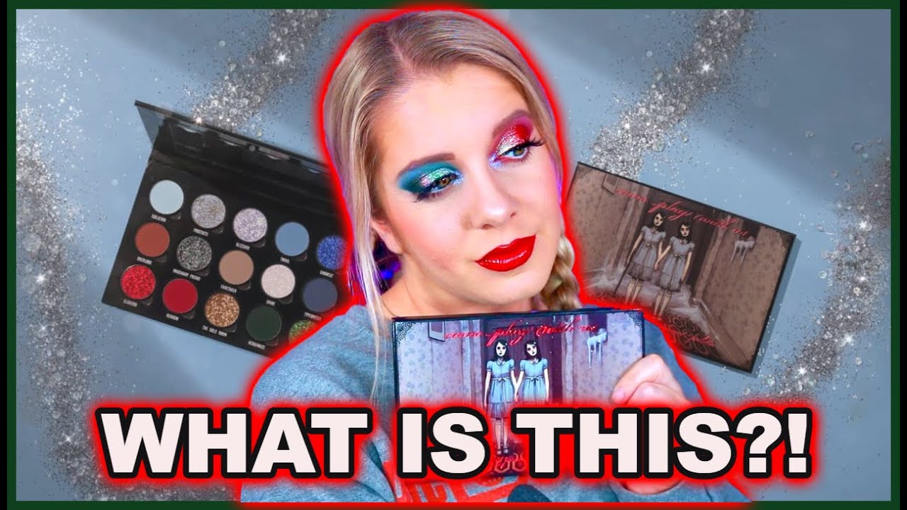 A Spooky Christmas?!👻BellaBeaut&eacute;Bar Come Play With Us Palette Is WILD!