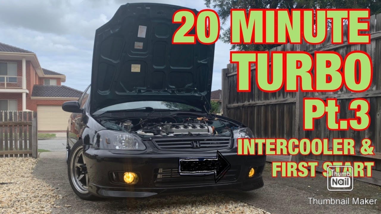 HOW TO TURBO YOUR CAR -Pt.3 EBAY TURBO BUILD D16