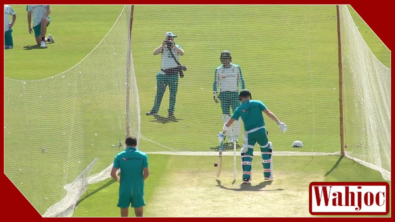 Steve Smith Batting practice in Nets | Australian Team Practice | Wahjoc Sports