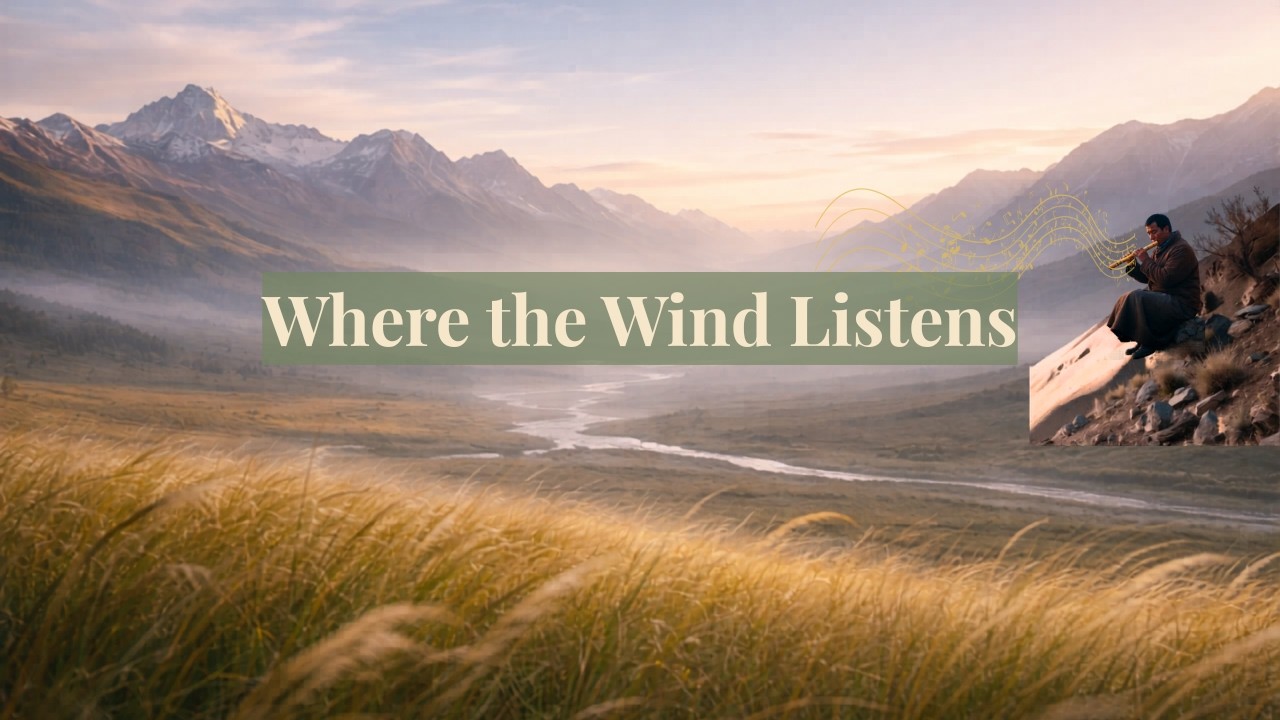 Tibetan Flute Journey: Where the Wind Listens | Peaceful Meditation Music