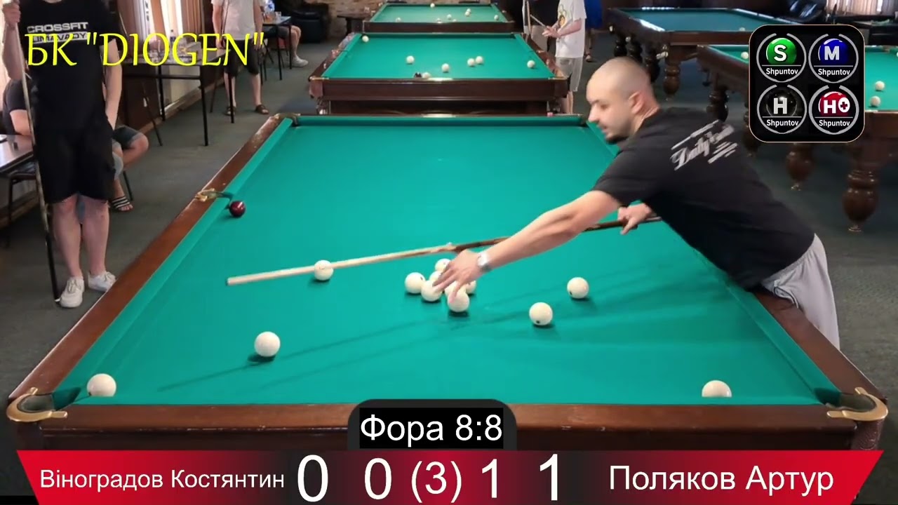 Виноградов К.- Поляков А. Вільна піраміда. Розважальний турнір б.к. Діоген 8.06.2025