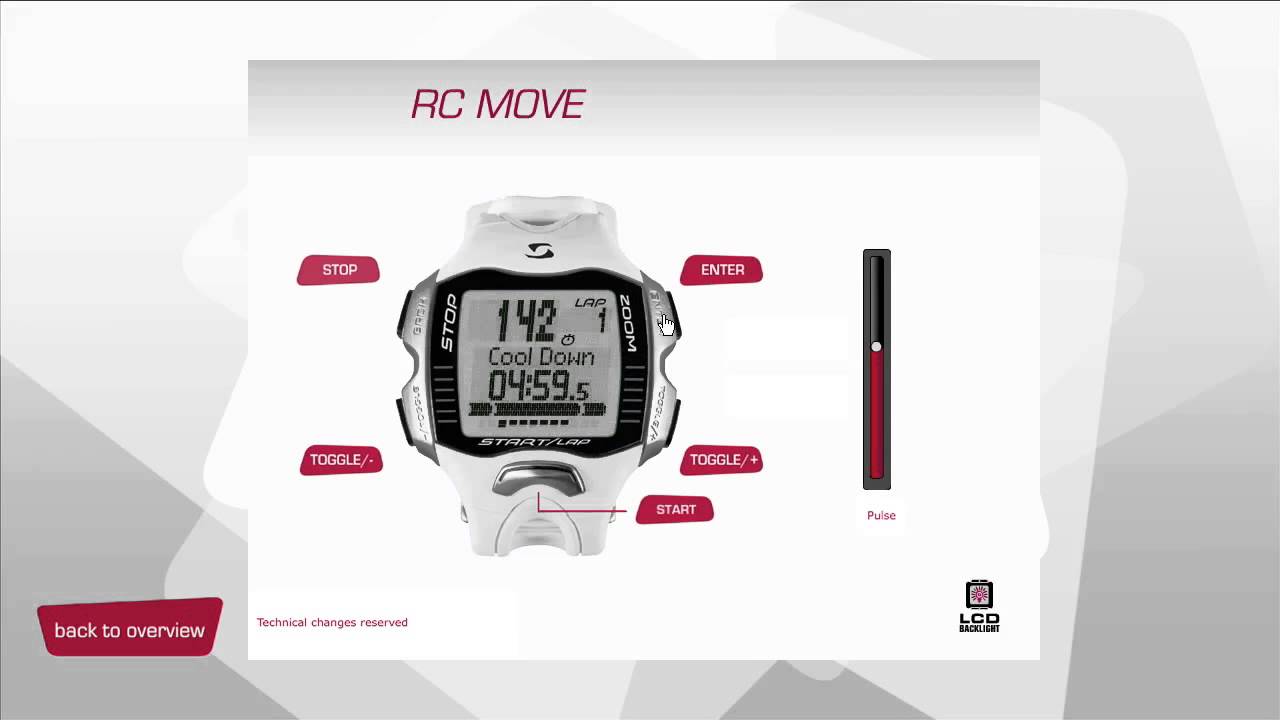 SIGMA SPORT // RC MOVE // Functions (EN)