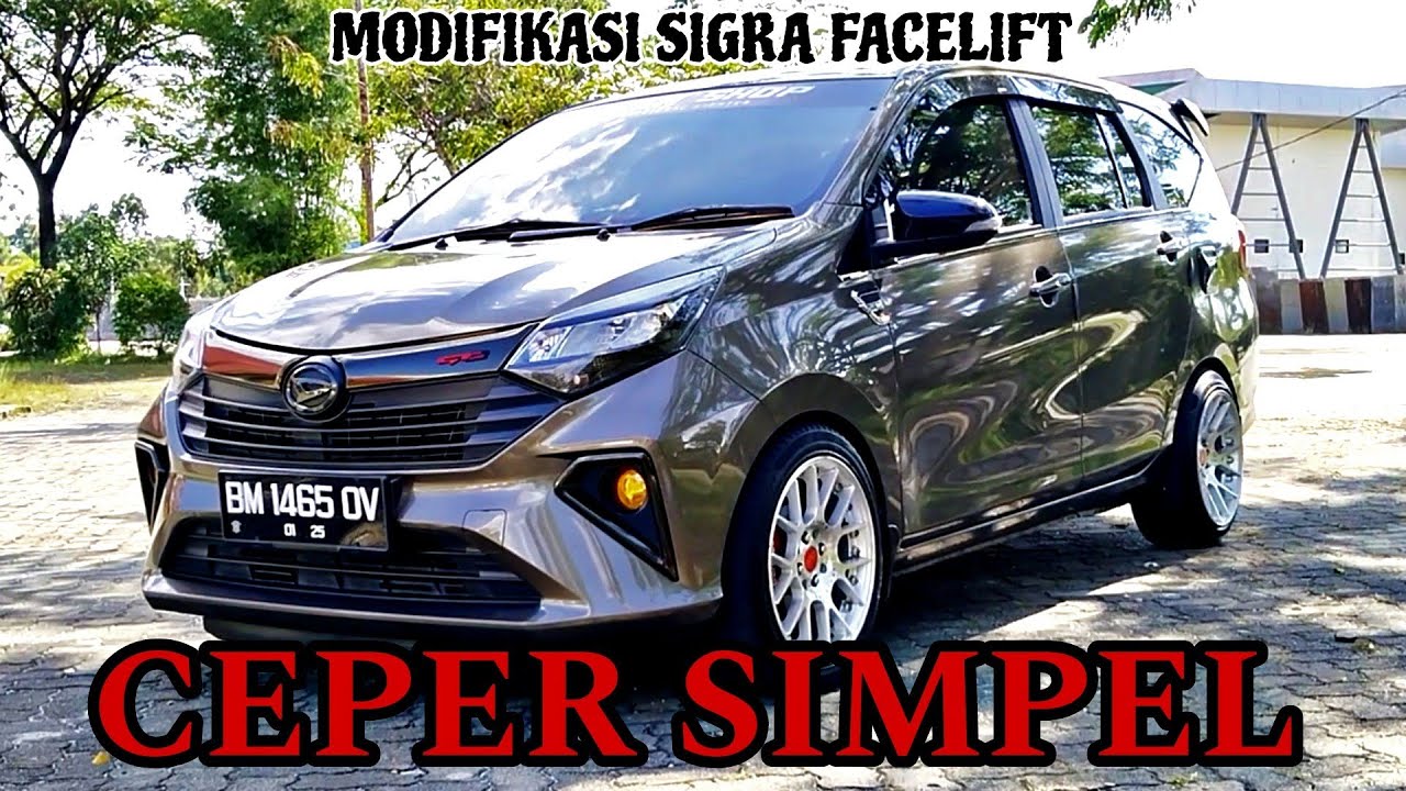 Modifikasi Sigra ceper simpel harian