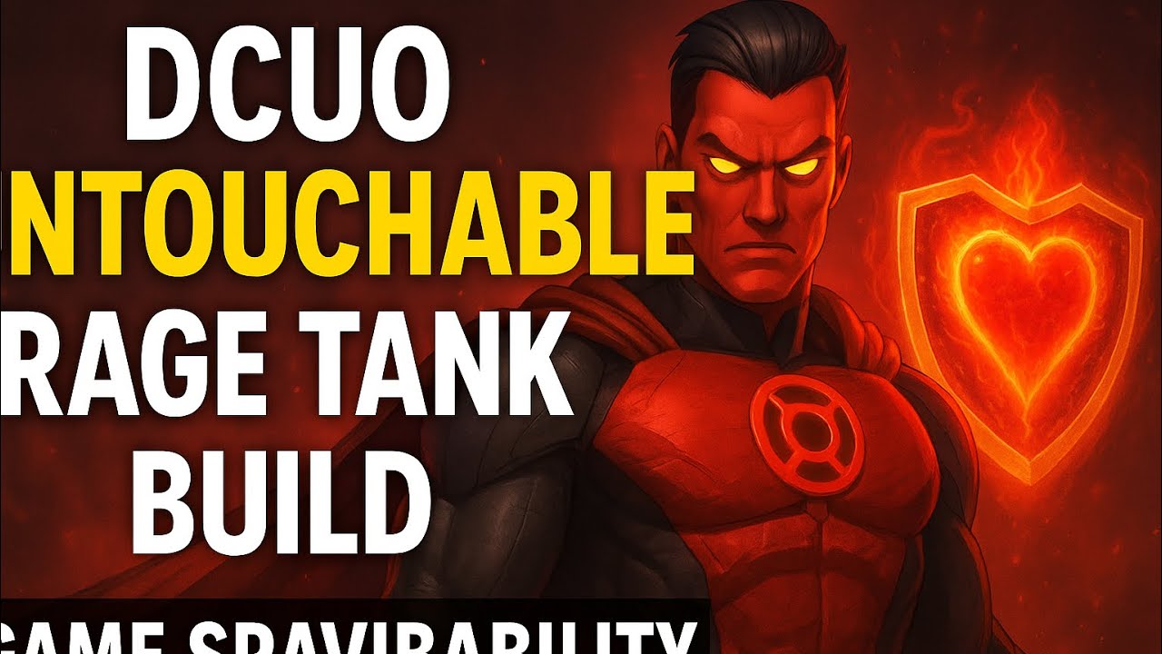 Сборка танка DCUO Rage — НЕПРИКОСНОВЕННАЯ — невероятная выживаемость и контроль!