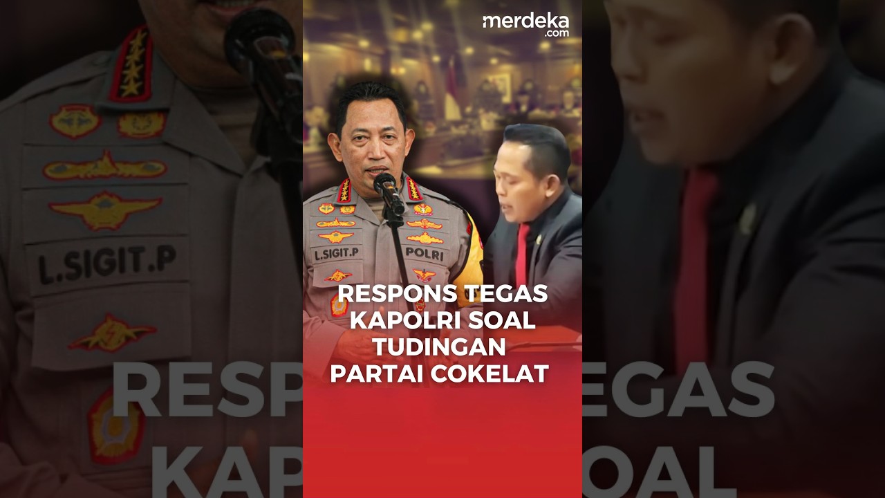 Kejutan! Respons Kapolri Soal 'Parcok' atau Partai Cokelat
