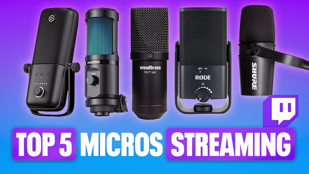 Top 5 Micros Streamer (UM1, MV7, Wave:3...)