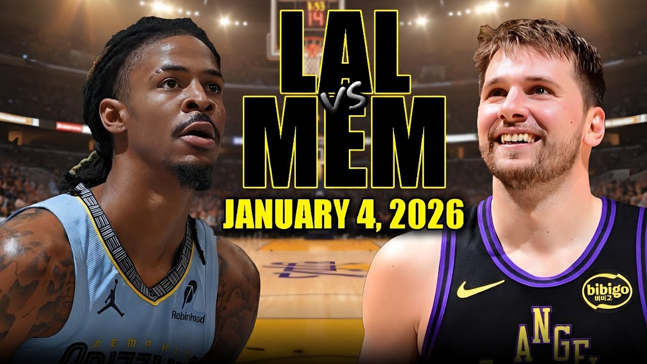 Los Angeles Lakers vs Memphis Grizzlies Full Game Highlights – January 4, 2026 | NBA 2k26