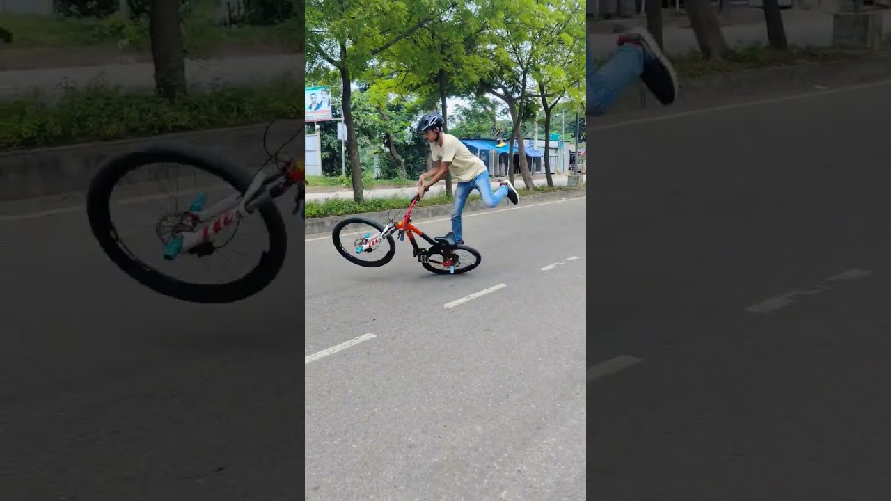 cycle stunt in Bangladesh