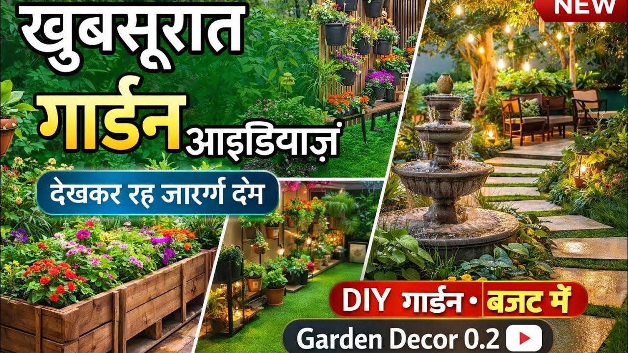 Amazing Garden Decor Ideas That Will Blow YourMind 😍|DIY&Budget Friendly|SmallGarden to Luxury Look 