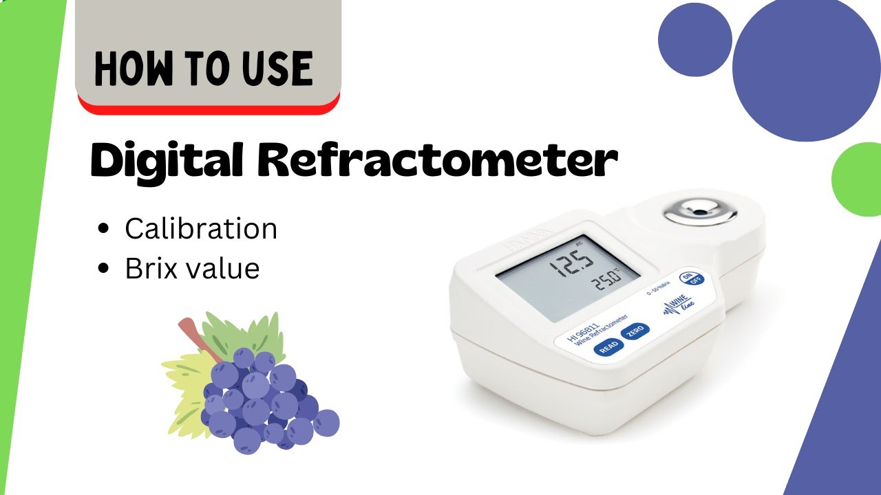 How to use a Digital Refractometer