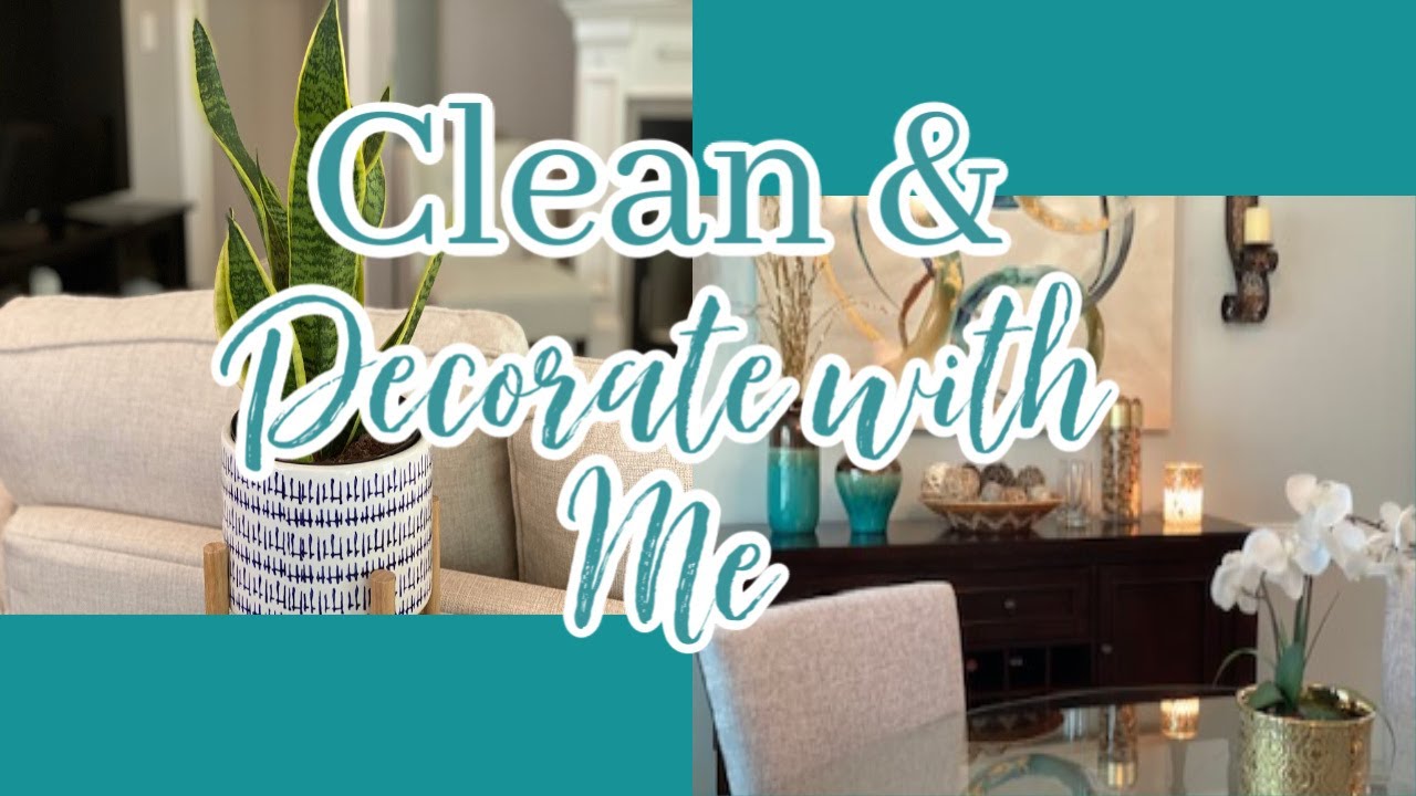 Clean & Decorate With Me | Shop Your Home!