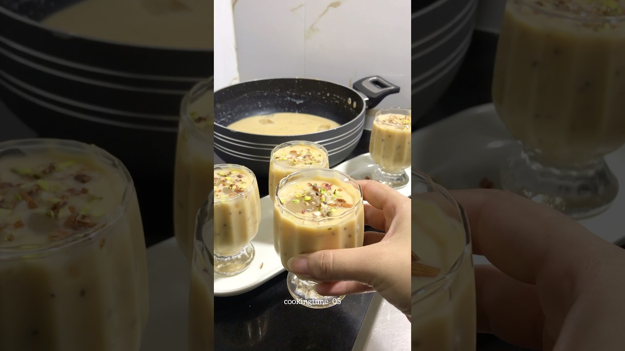 Summer Special Rabri Doodh | Homemade Rabri Doodh Recipe #trendingshorts #shorts #rabridoodh #fyp