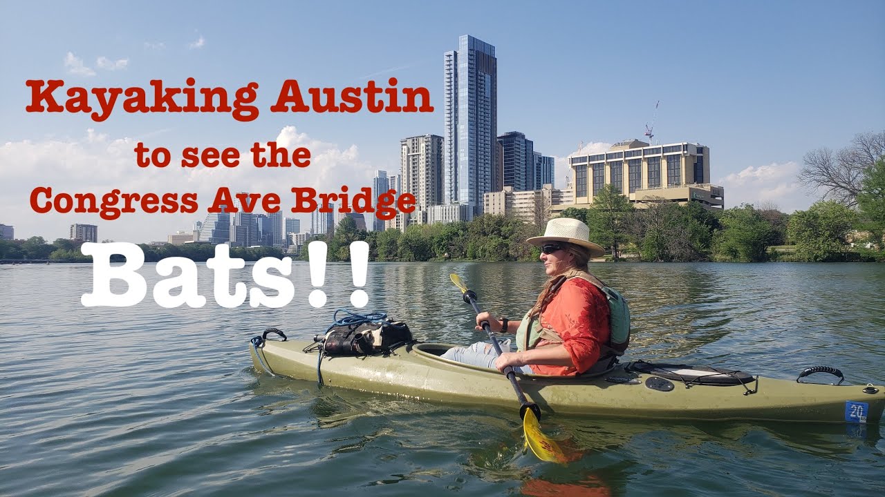 Kayaking Lady Bird Lake to Watch Austin Bats at Congress Avenue Bridge | Epic Sunset Paddle 2023