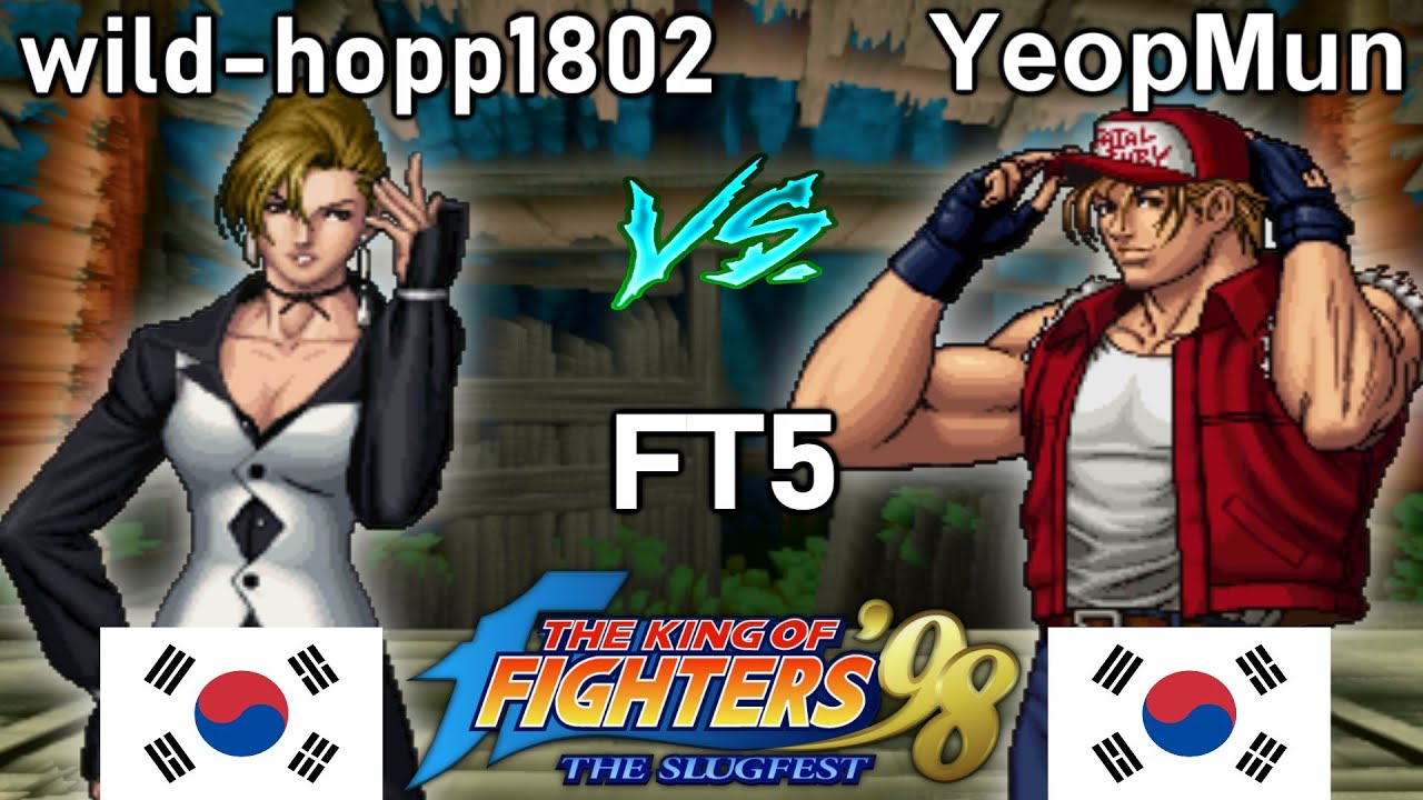 KOF 98 - wild-hopp1802 vs YeopMun FT5