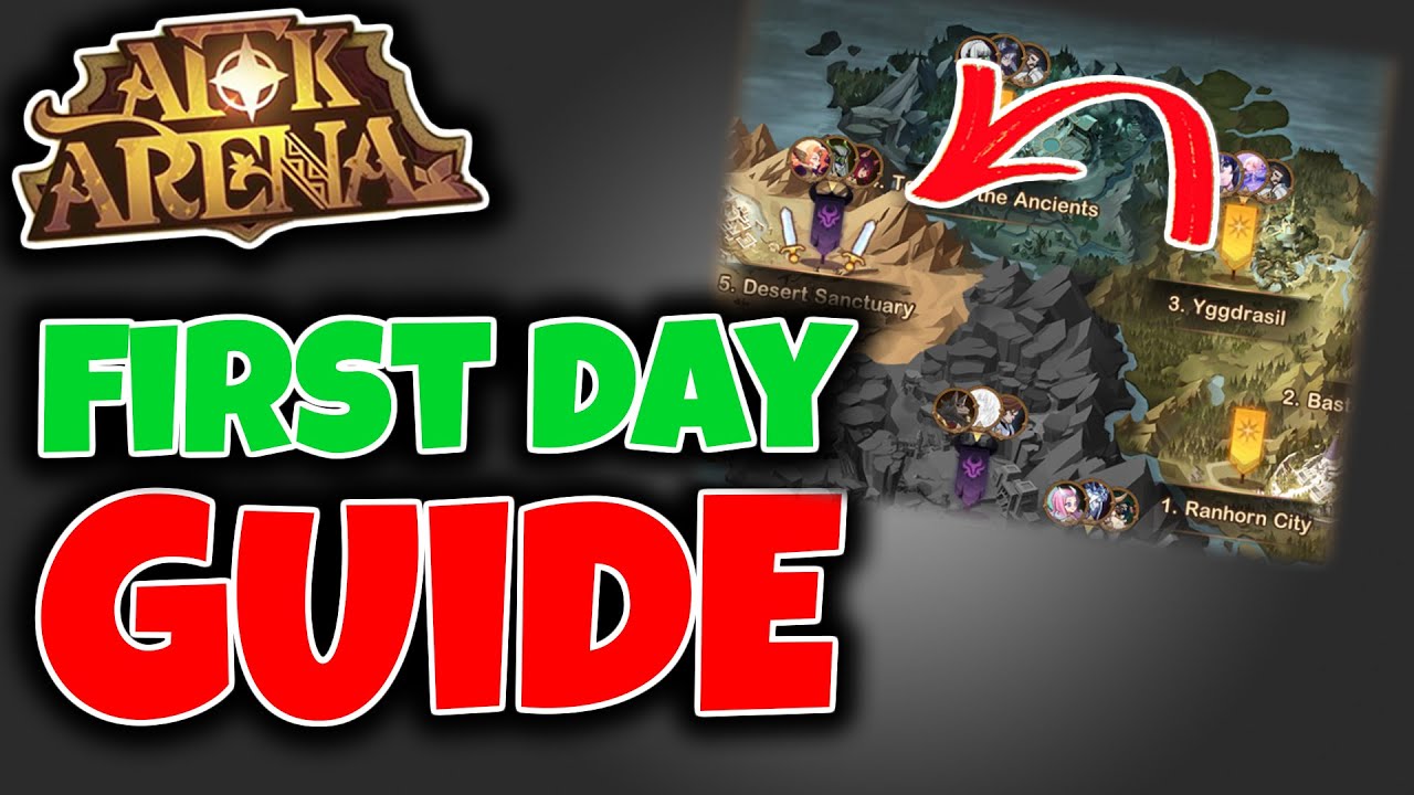 YOUR FIRST DAY IN AFK ARENA // AFK ARENA Beginners Guide